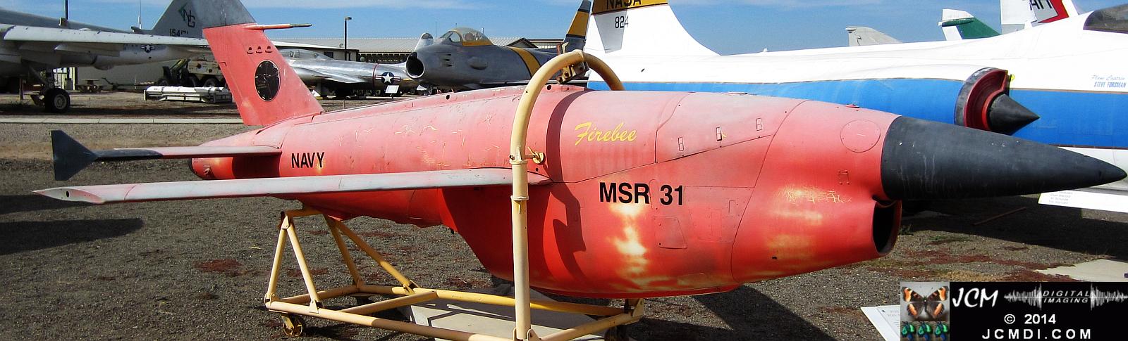 Estrella Warbird Museum Paso Robles BOM-34A Firebee target drone